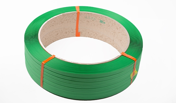 Fleje verde de poliester